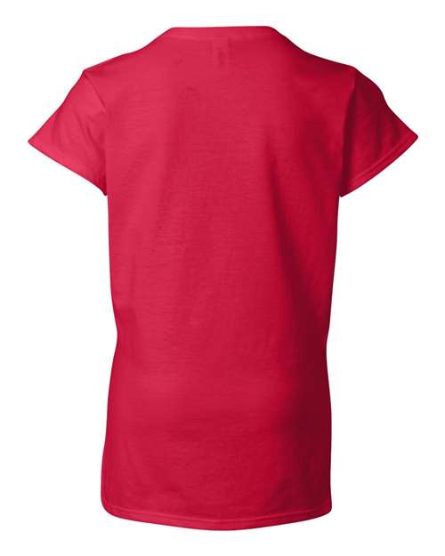 Gildan 64V00L Cherry Red — back