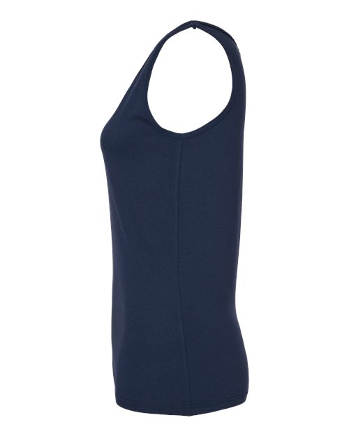 Gildan 64200L Navy — direct side