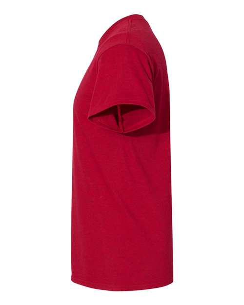 Gildan 5000 Antique Cherry Red — direct side