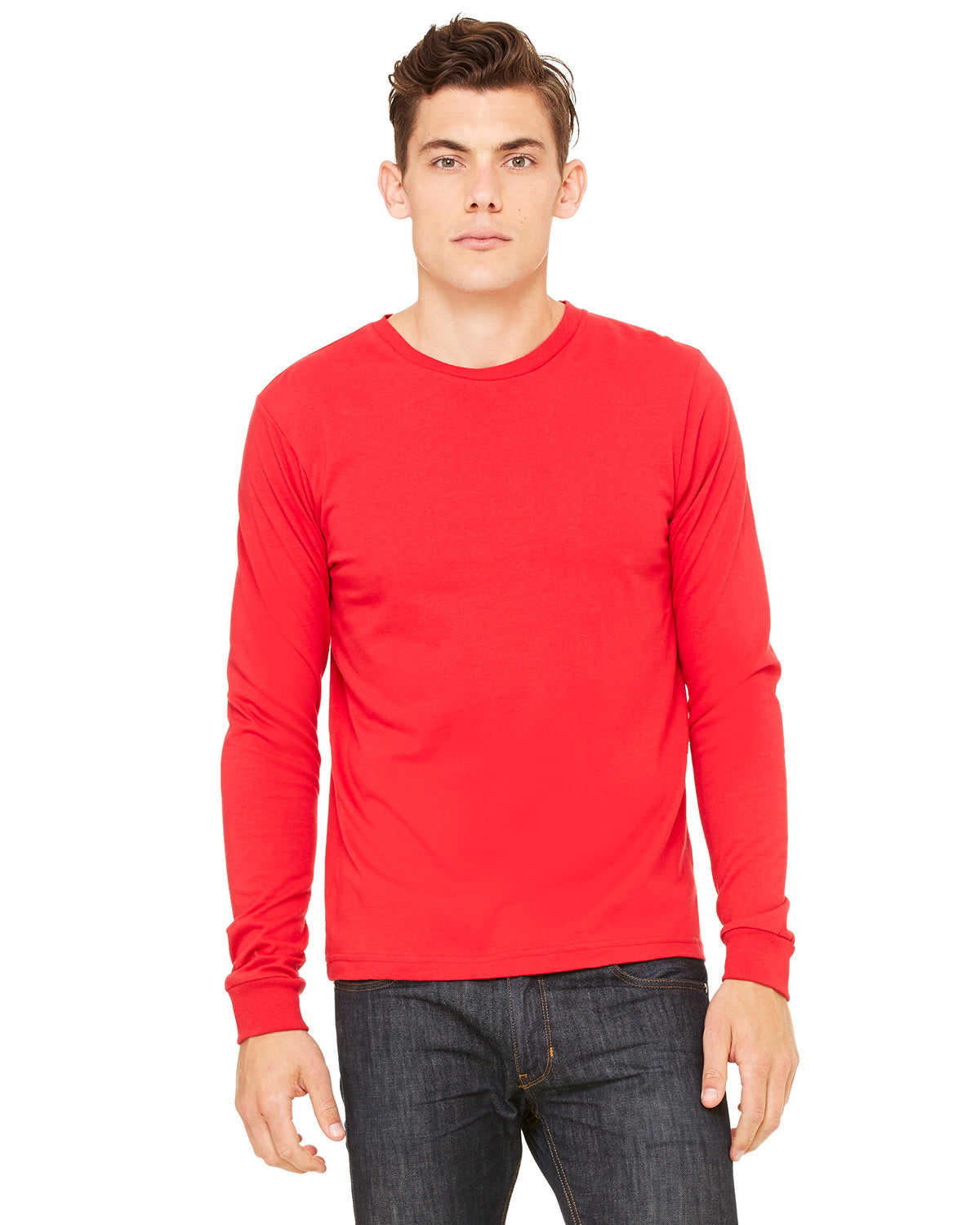 Unisex Jersey Long-Sleeve T-Shirt - Red