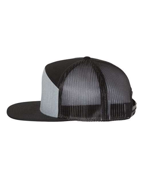 Richardson 168 Heather Grey/ Black — direct side