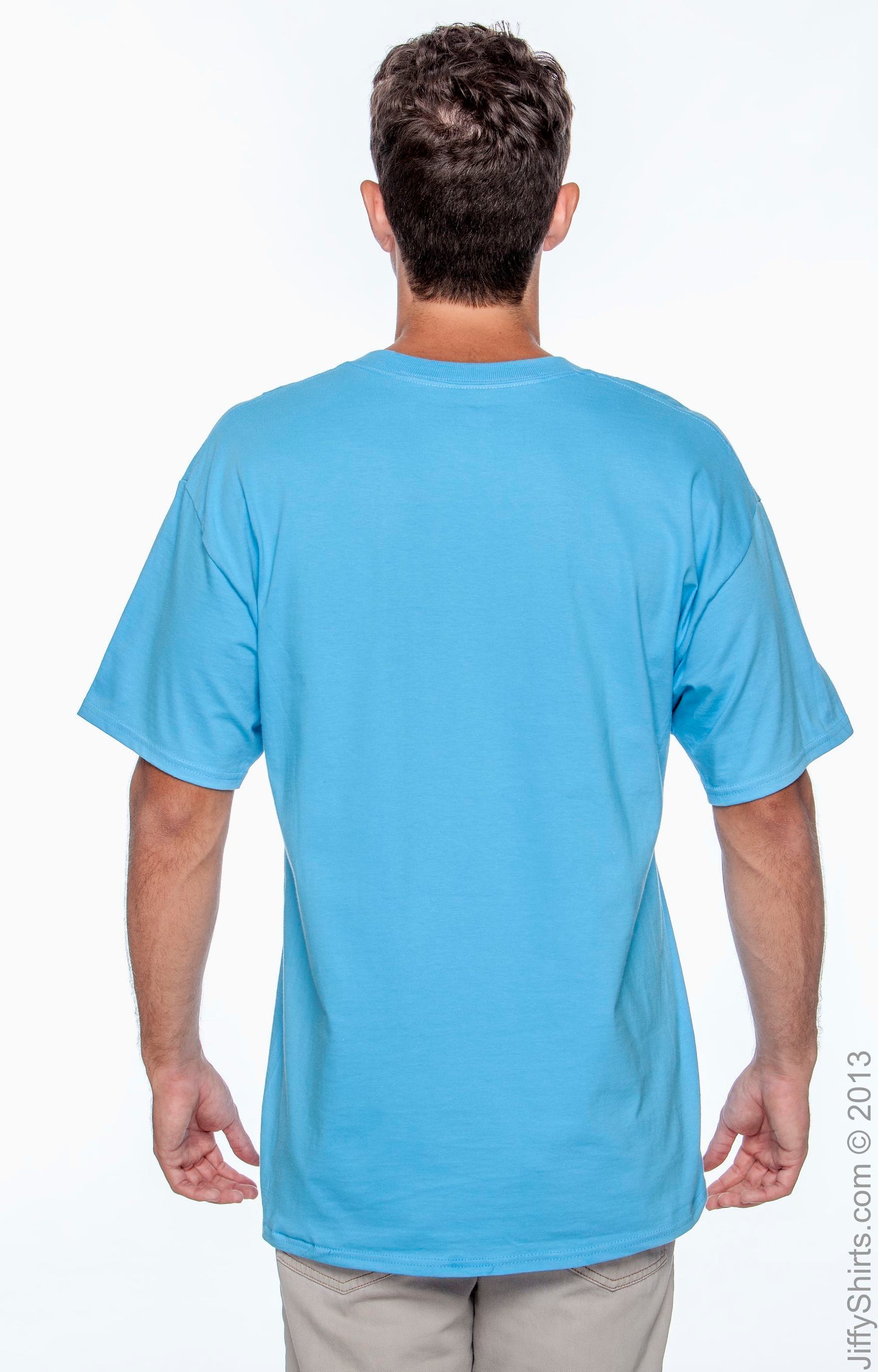 Beefy-T® Short Sleeve Tee - Aquatic Blue