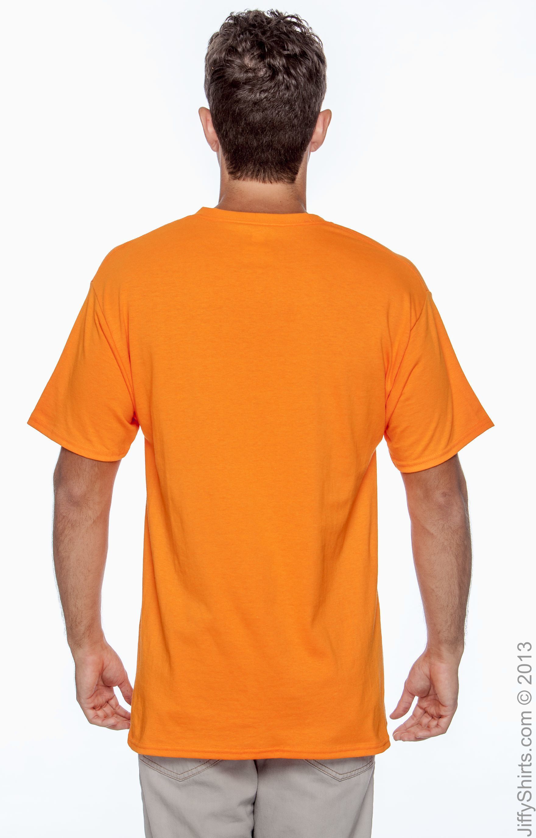 Authentic Short Sleeve Tee - High Viz Safety Orange