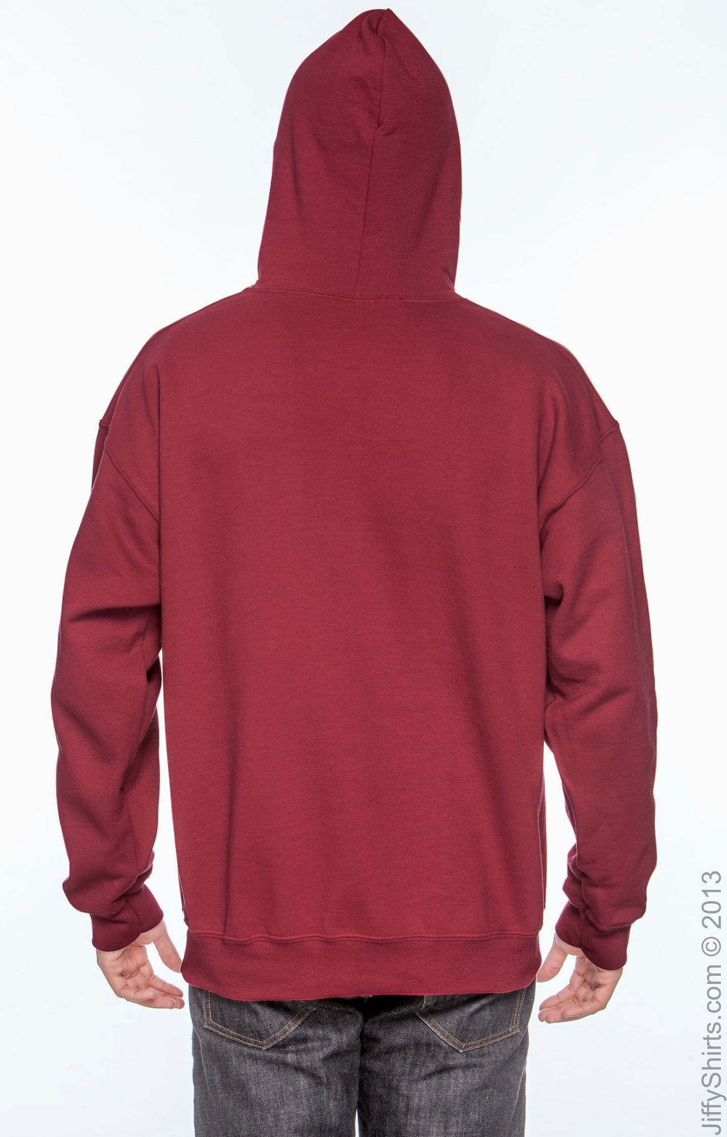 Unisex DryBlend® 50/50 Hoodie - Cardinal