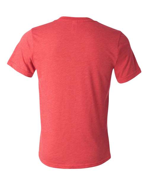 BELLA + CANVAS 3415 Red Triblend — back