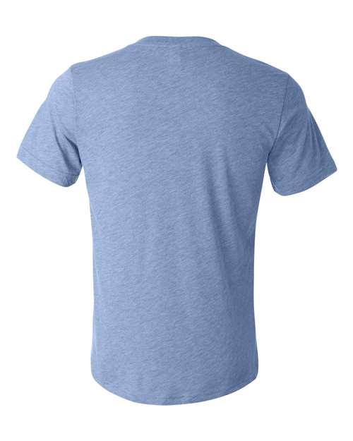 BELLA + CANVAS 3415 Blue Triblend — back