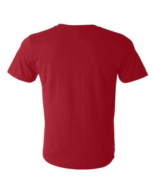 BELLA + CANVAS 3650 Red — back