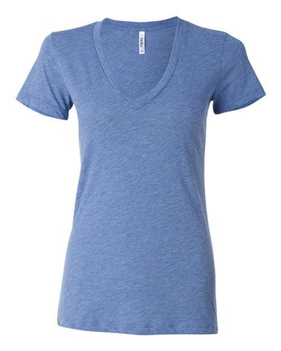 BELLA + CANVAS 8435 Blue Triblend — front