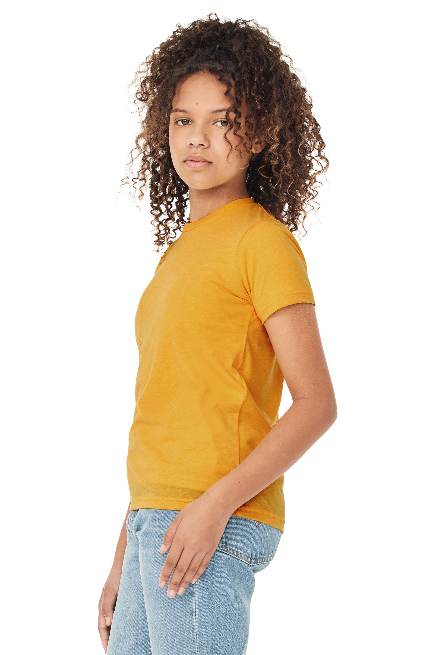 Youth Triblend Short-Sleeve T-Shirt - Mustard Triblend