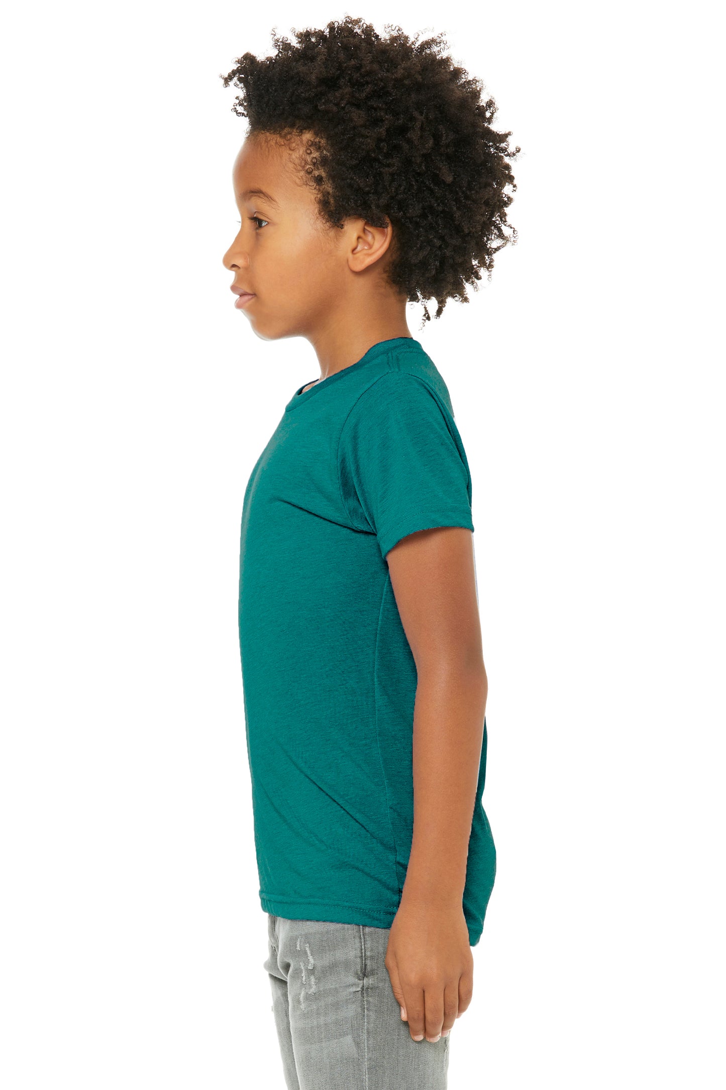 Youth Triblend Short-Sleeve T-Shirt - Teal Triblend