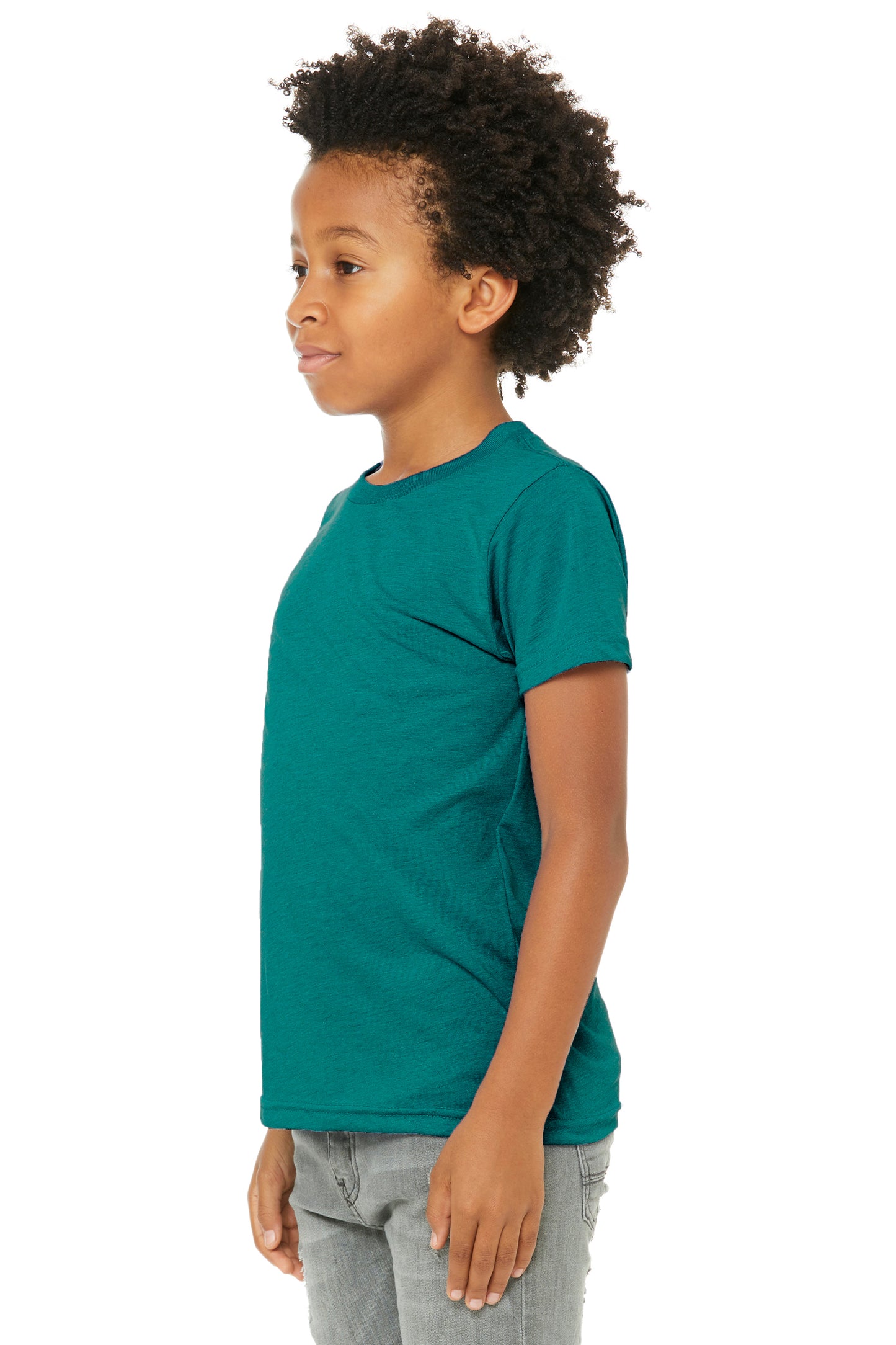 Youth Triblend Short-Sleeve T-Shirt - Teal Triblend