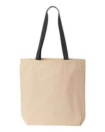 Liberty Bags 8868 Natural/ Black — front