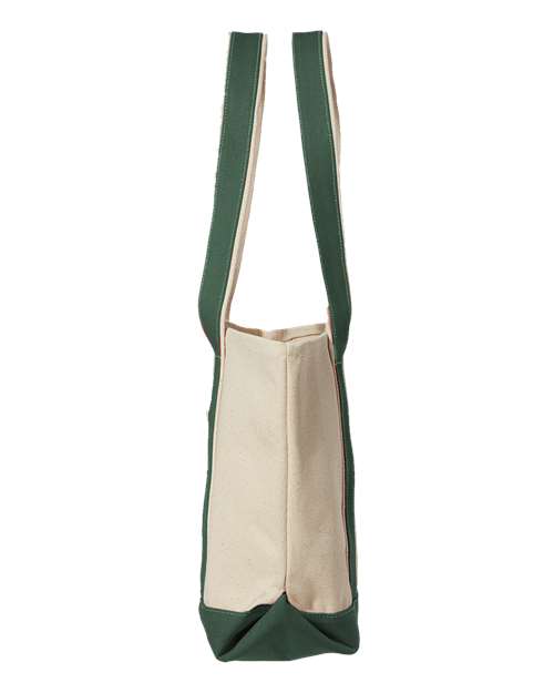 Liberty Bags 8872 Natural/ Forest — direct side