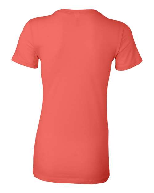 BELLA + CANVAS 6004 Coral — back