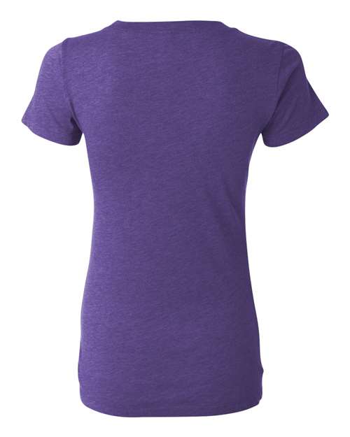 BELLA + CANVAS 8413 Purple Triblend — back