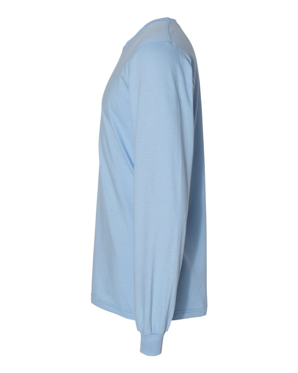 Unisex Fine Jersey Long-Sleeve T-Shirt - Baby Blue