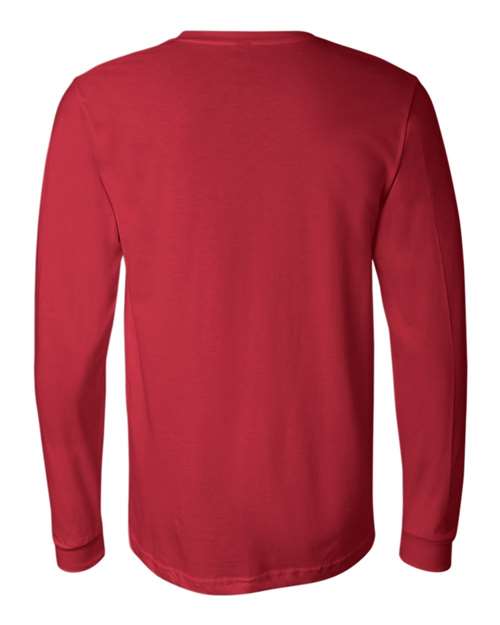 BELLA + CANVAS 3501 Red — back