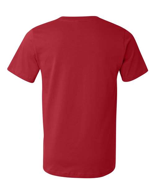 BELLA + CANVAS 3001U Red — back