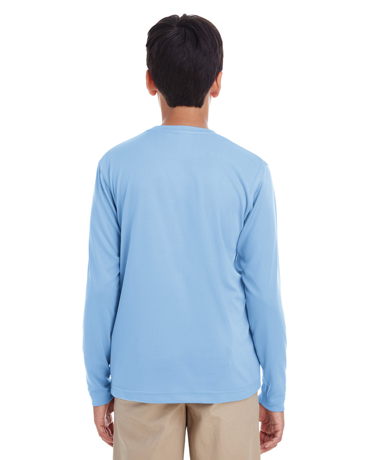 Youth Cool & Dry Performance Long-Sleeve Top - Columbia Blue