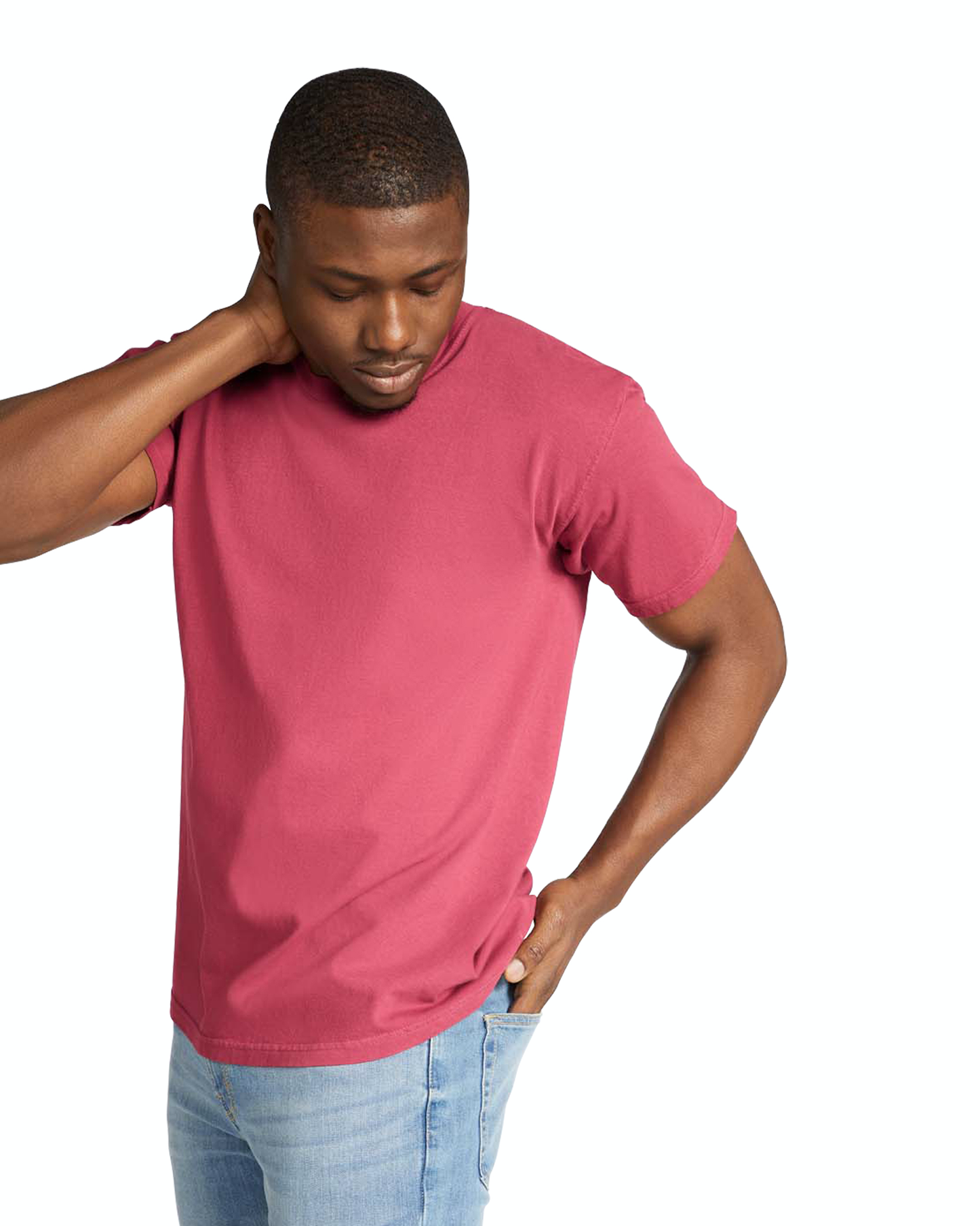 Unisex Heavyweight RS T-Shirt - Chili
