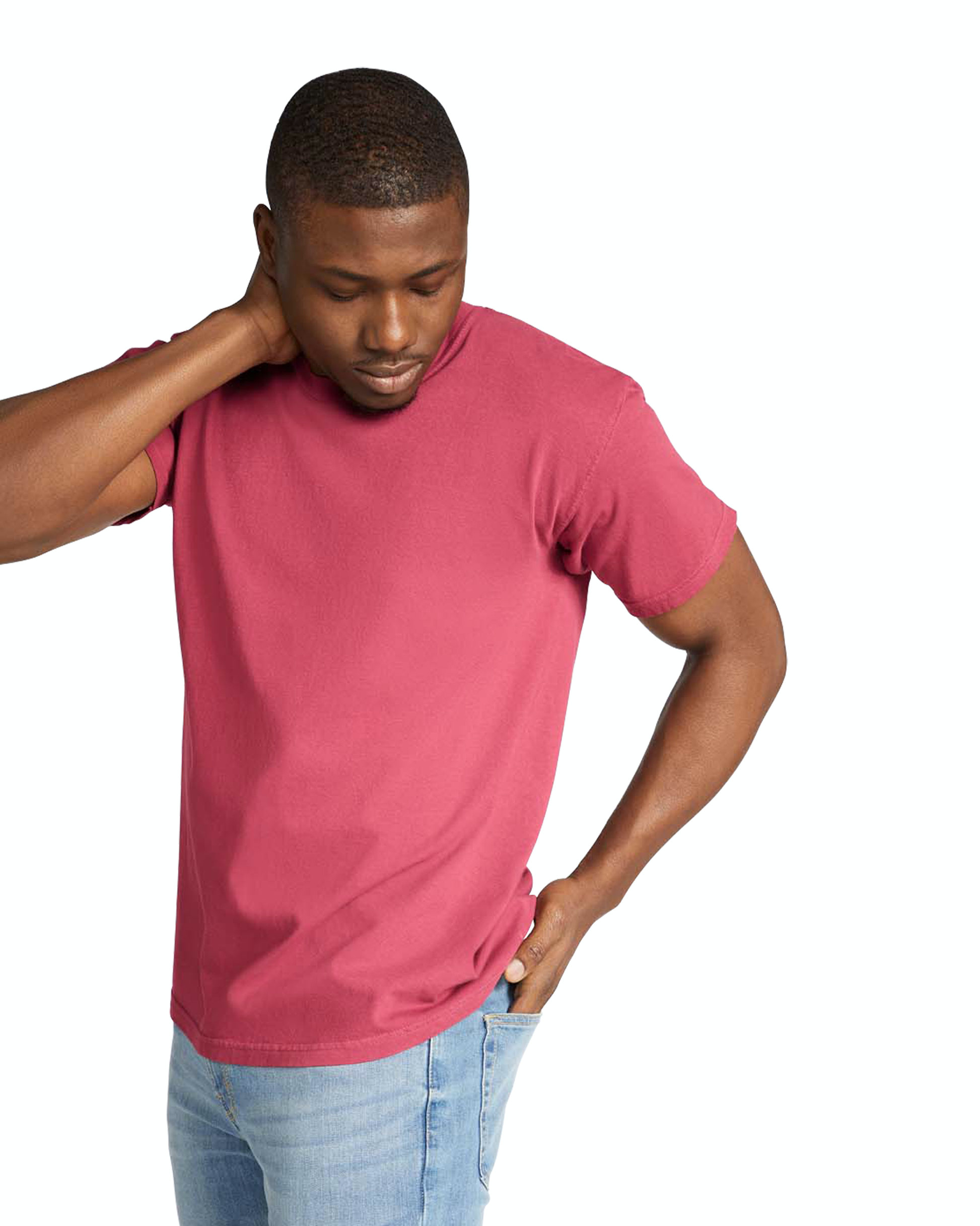 Unisex Heavyweight RS T-Shirt - Chili