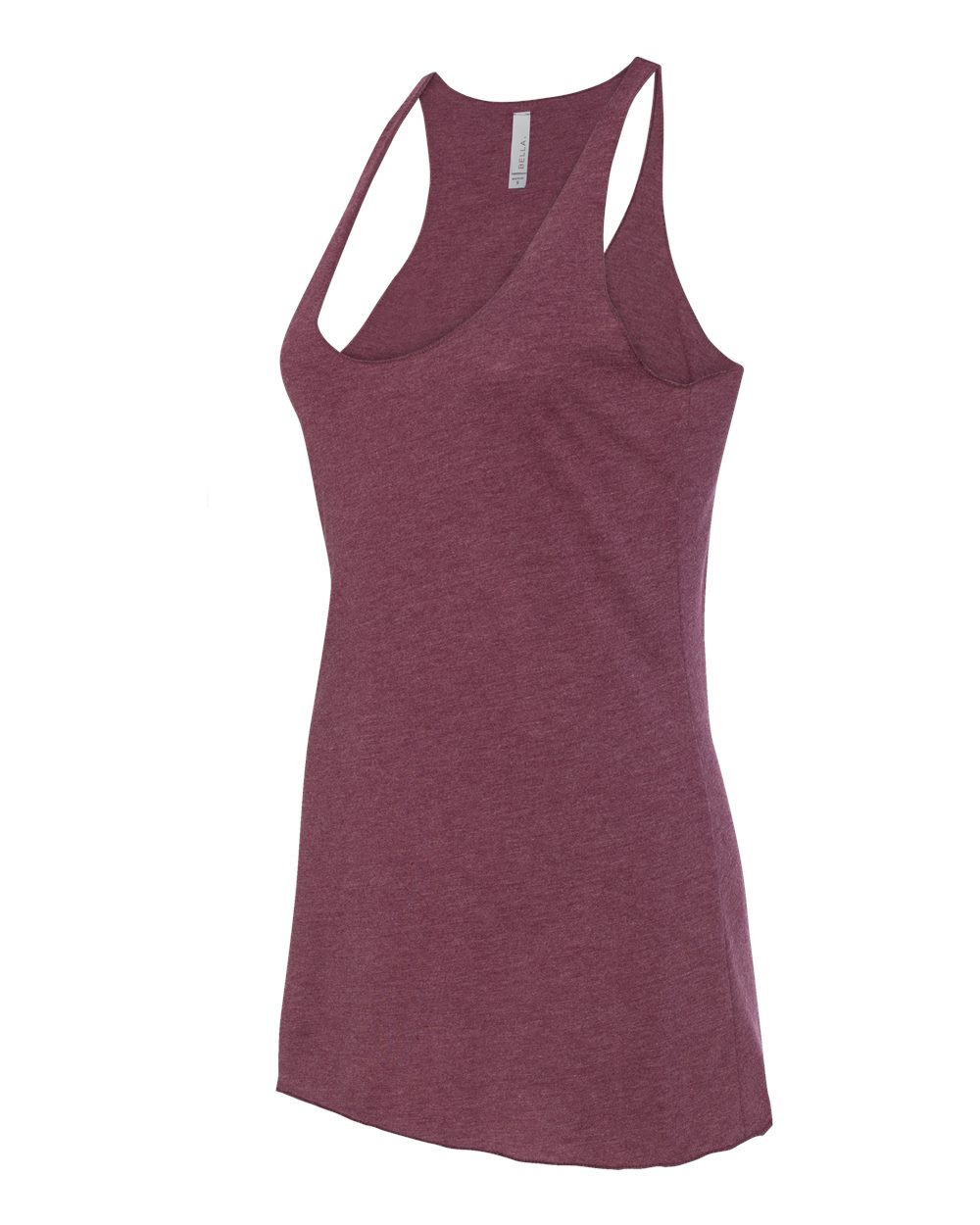 Women's Triblend Racerback Tank - Maroon Triblend