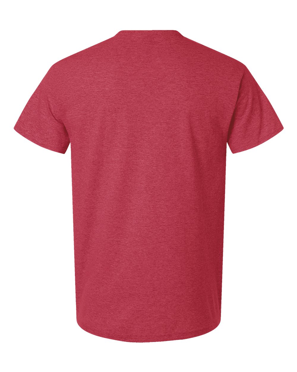 Light Cotton T-Shirt - Heather Red