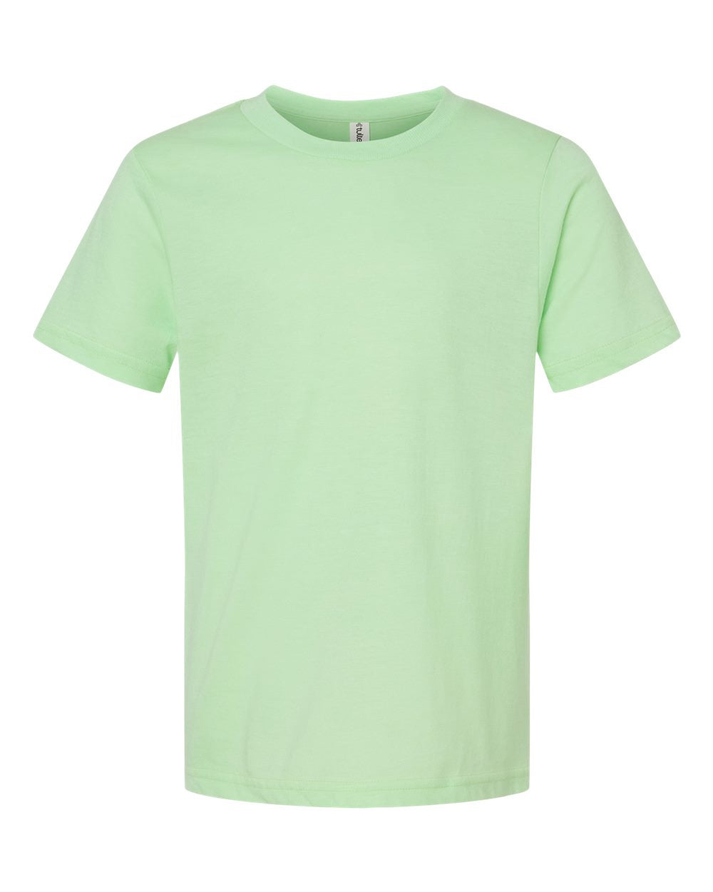 Youth Fine Jersey T-Shirt - Heather Neo Mint