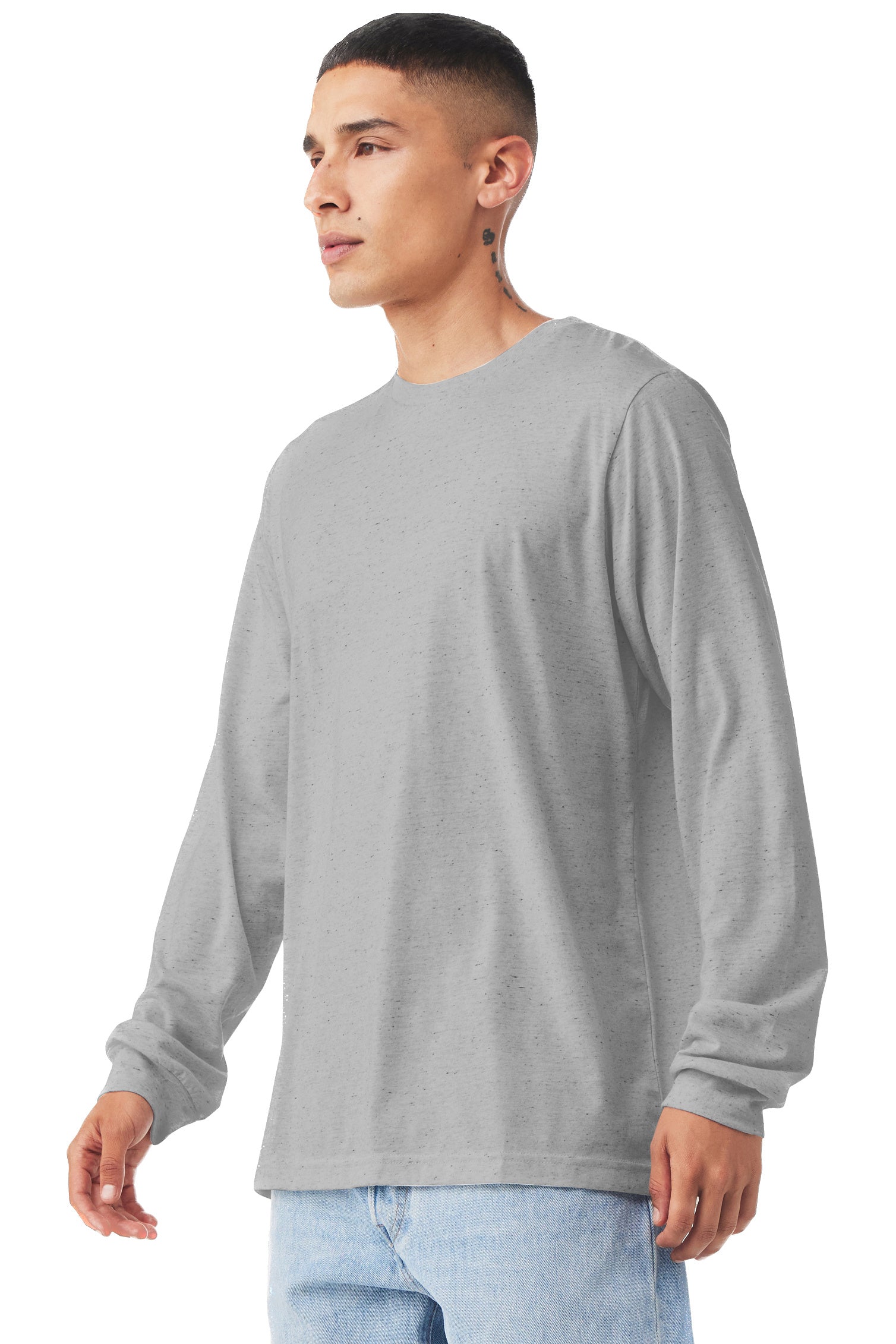 Unisex Jersey Long-Sleeve T-Shirt - Heather Athletic