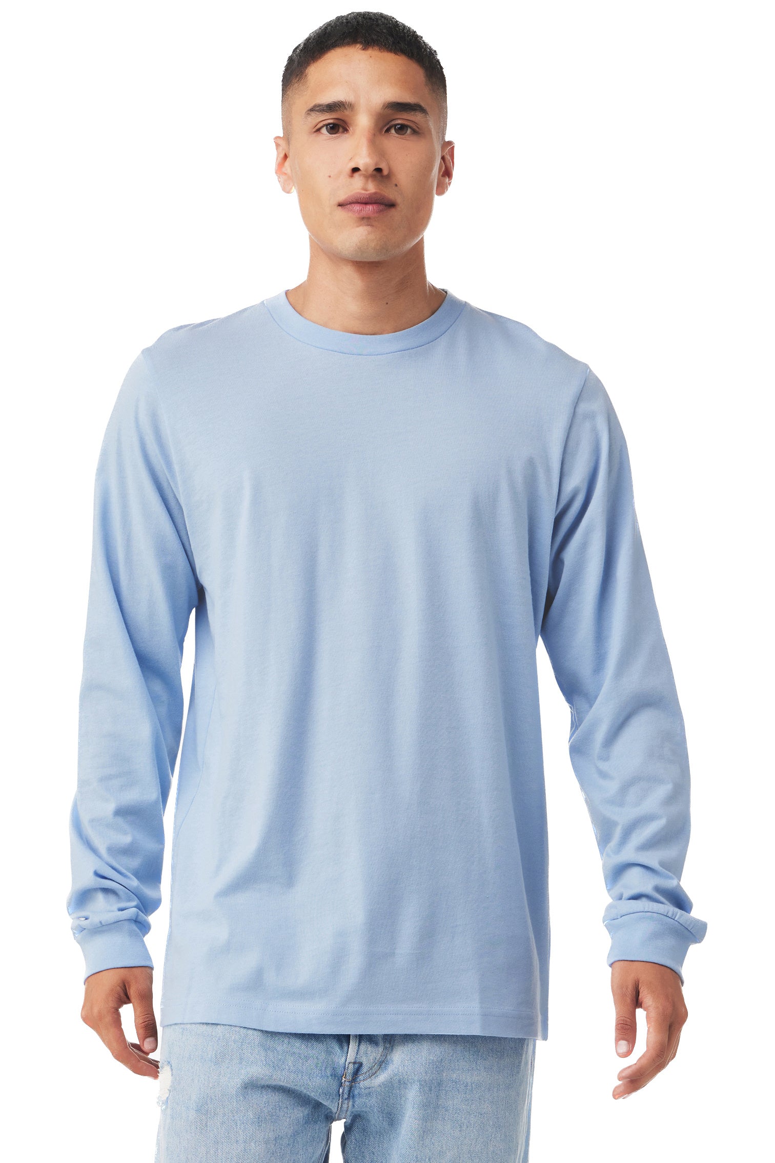 Unisex Jersey Long-Sleeve T-Shirt - Baby Blue