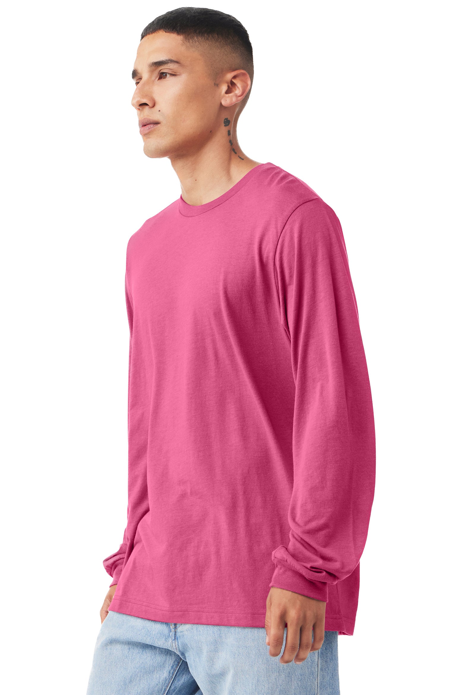 Unisex Jersey Long-Sleeve T-Shirt - Berry