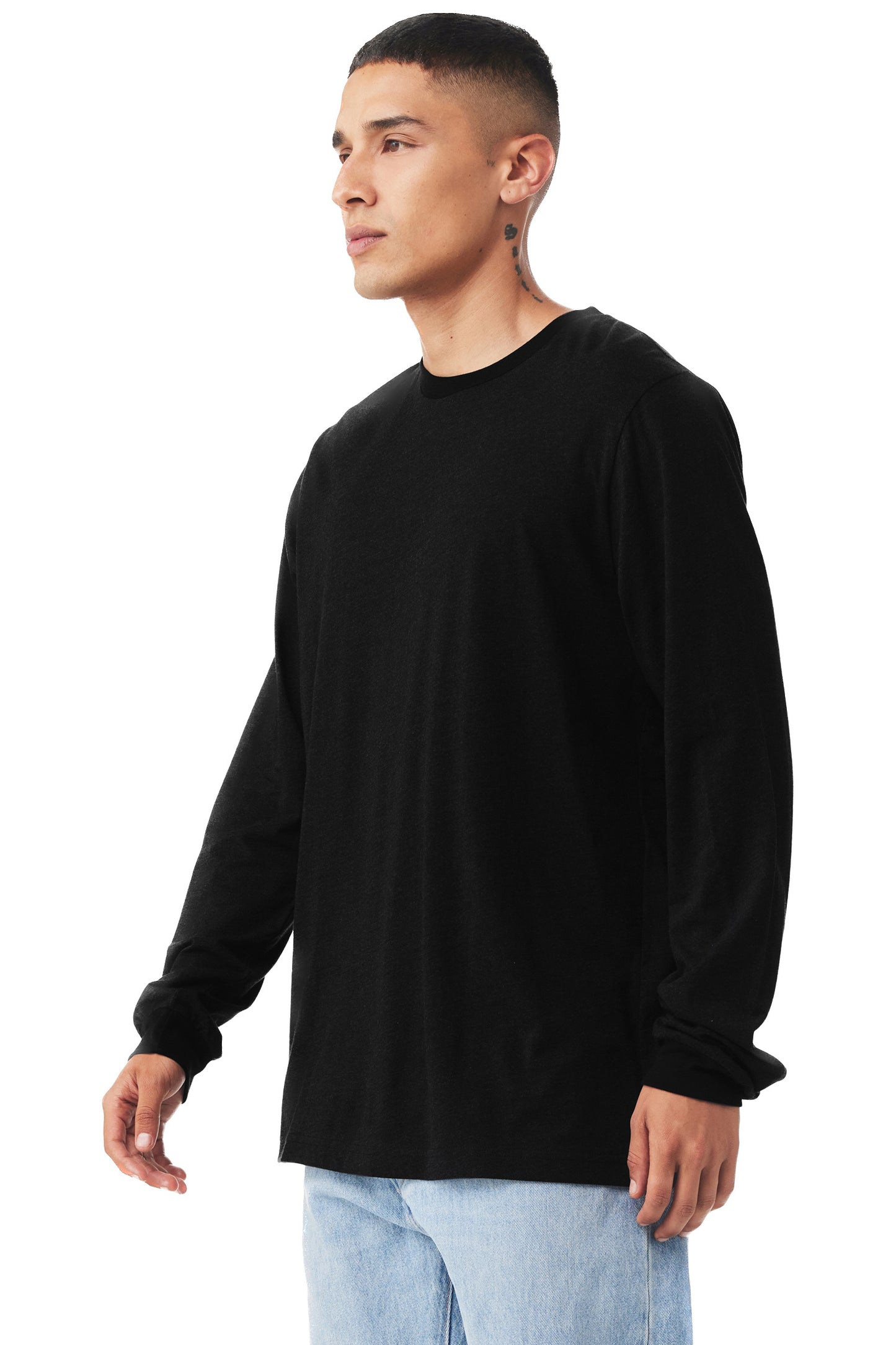 Unisex Jersey Long-Sleeve T-Shirt - Black