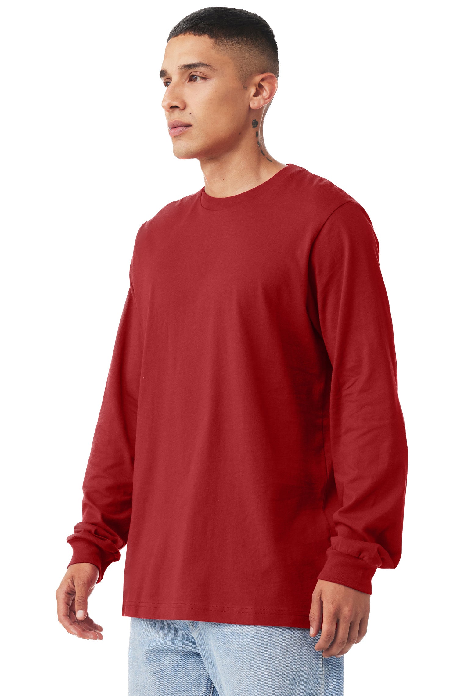 Unisex Jersey Long-Sleeve T-Shirt - Canvas Red
