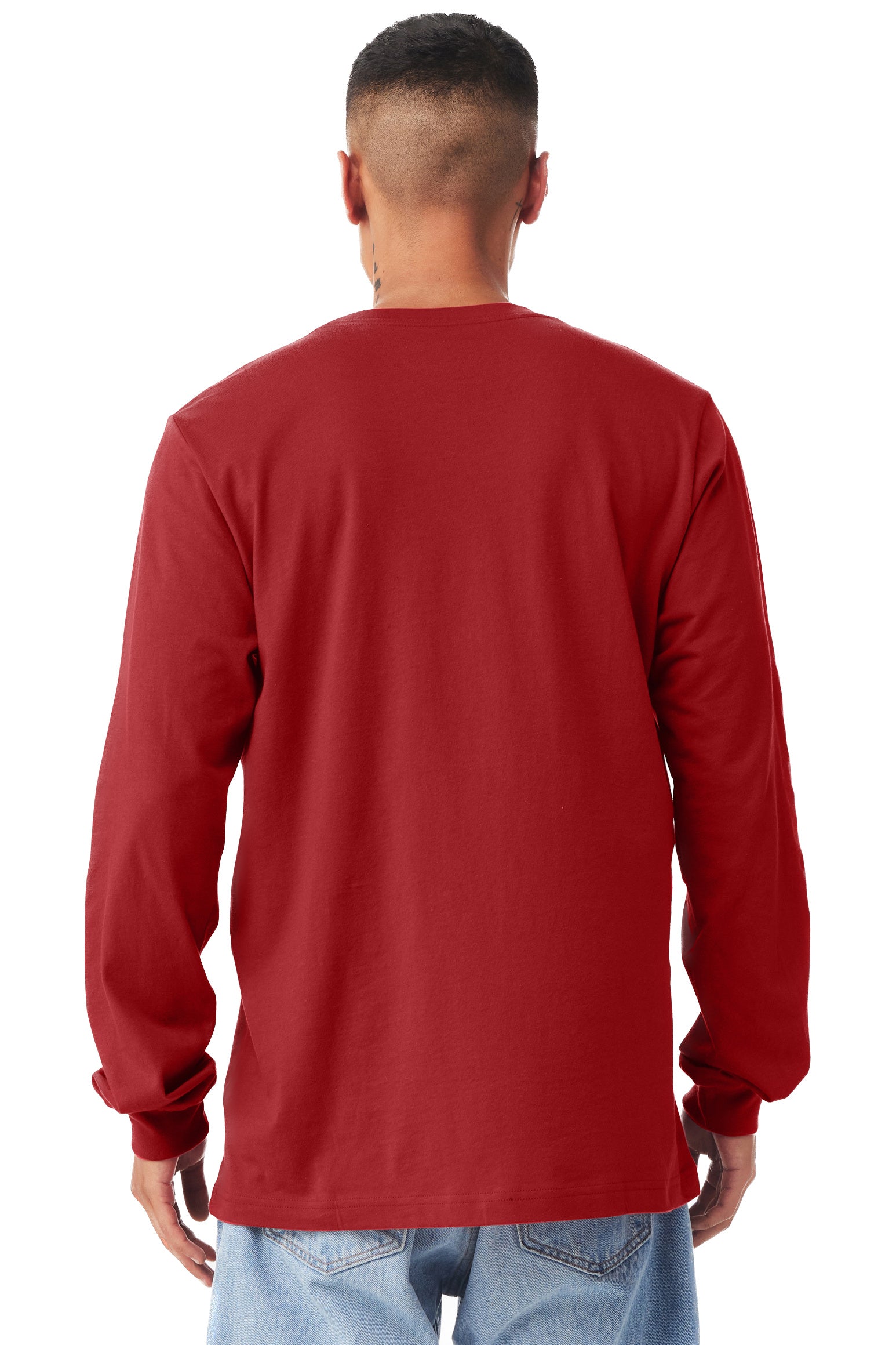 Unisex Jersey Long-Sleeve T-Shirt - Canvas Red
