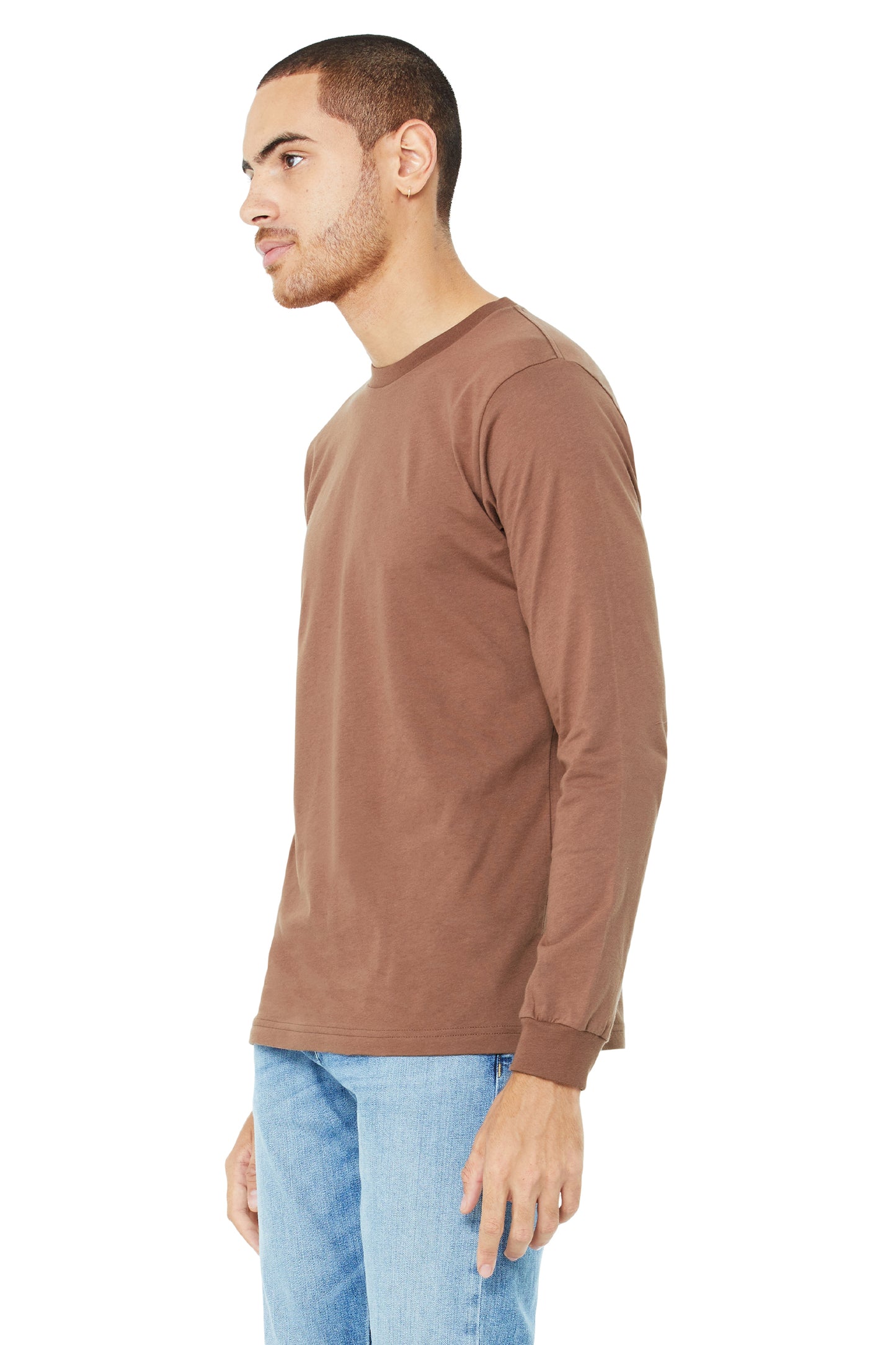 Unisex Jersey Long-Sleeve T-Shirt - Chestnut