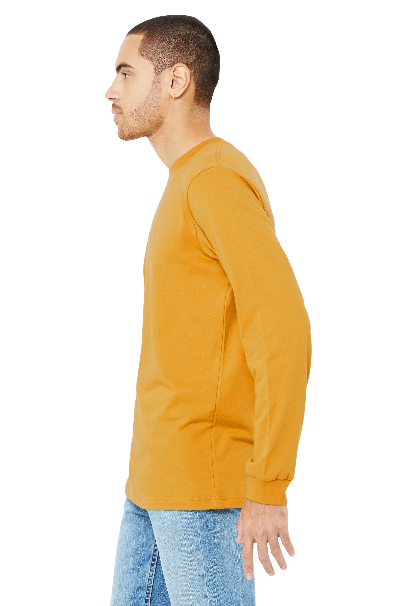 Unisex Jersey Long-Sleeve T-Shirt - Mustard