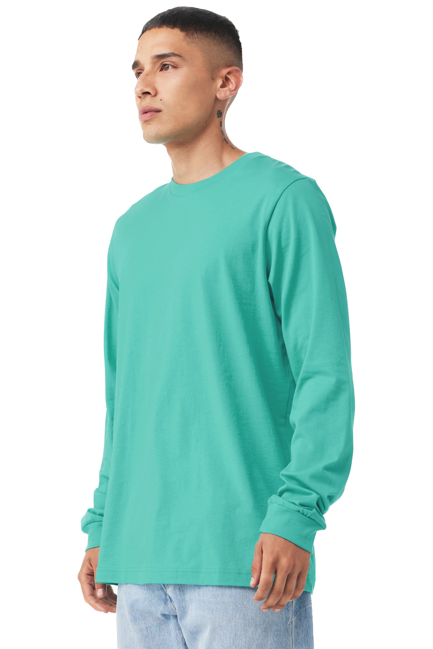 Unisex Jersey Long-Sleeve T-Shirt - Teal