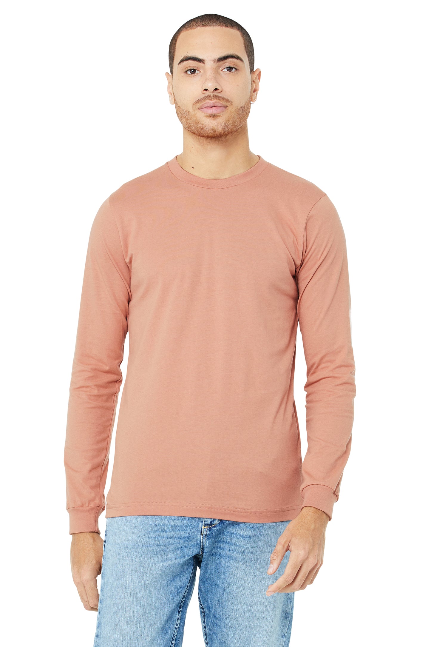 Unisex Jersey Long-Sleeve T-Shirt - Terracotta
