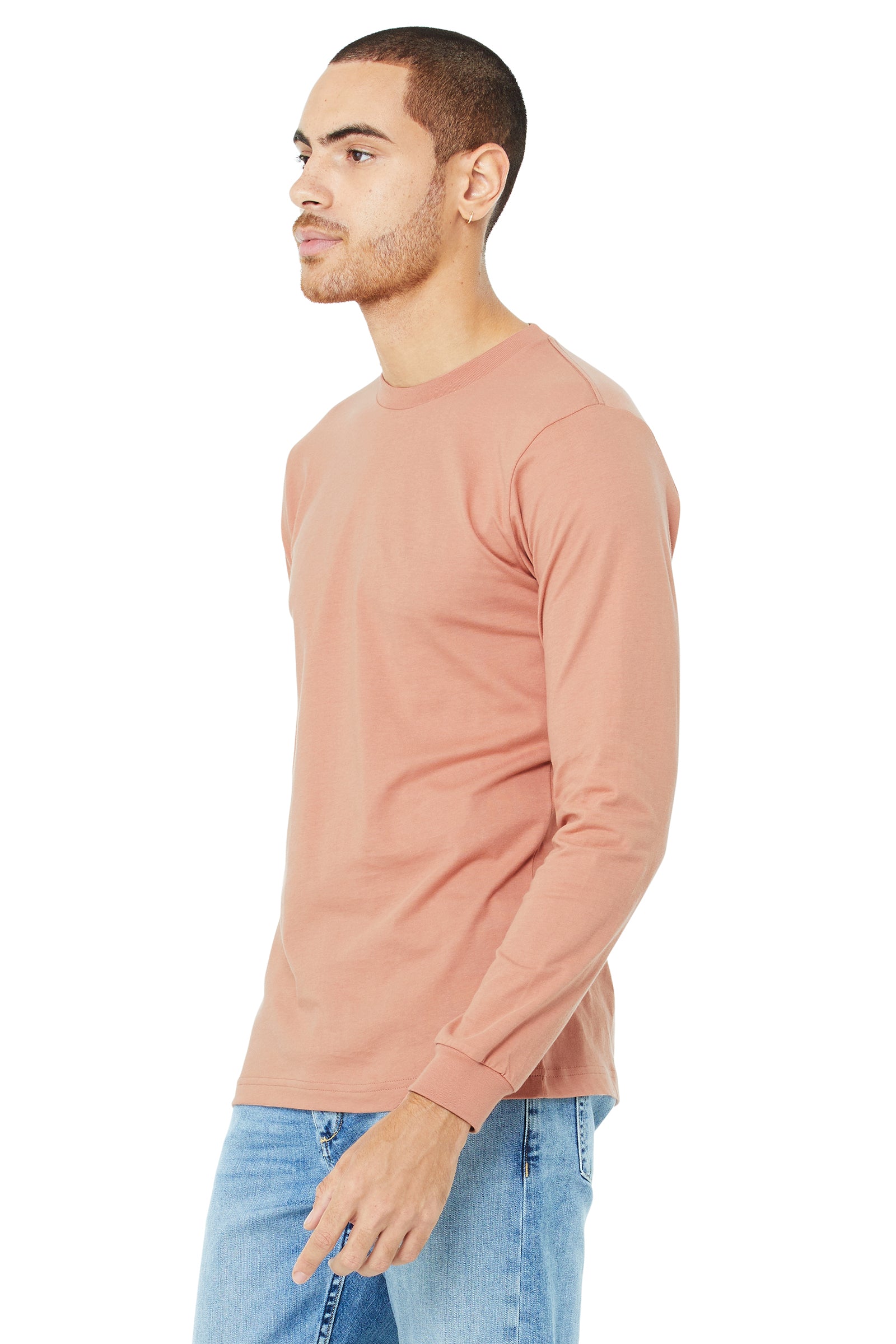 Unisex Jersey Long-Sleeve T-Shirt - Terracotta