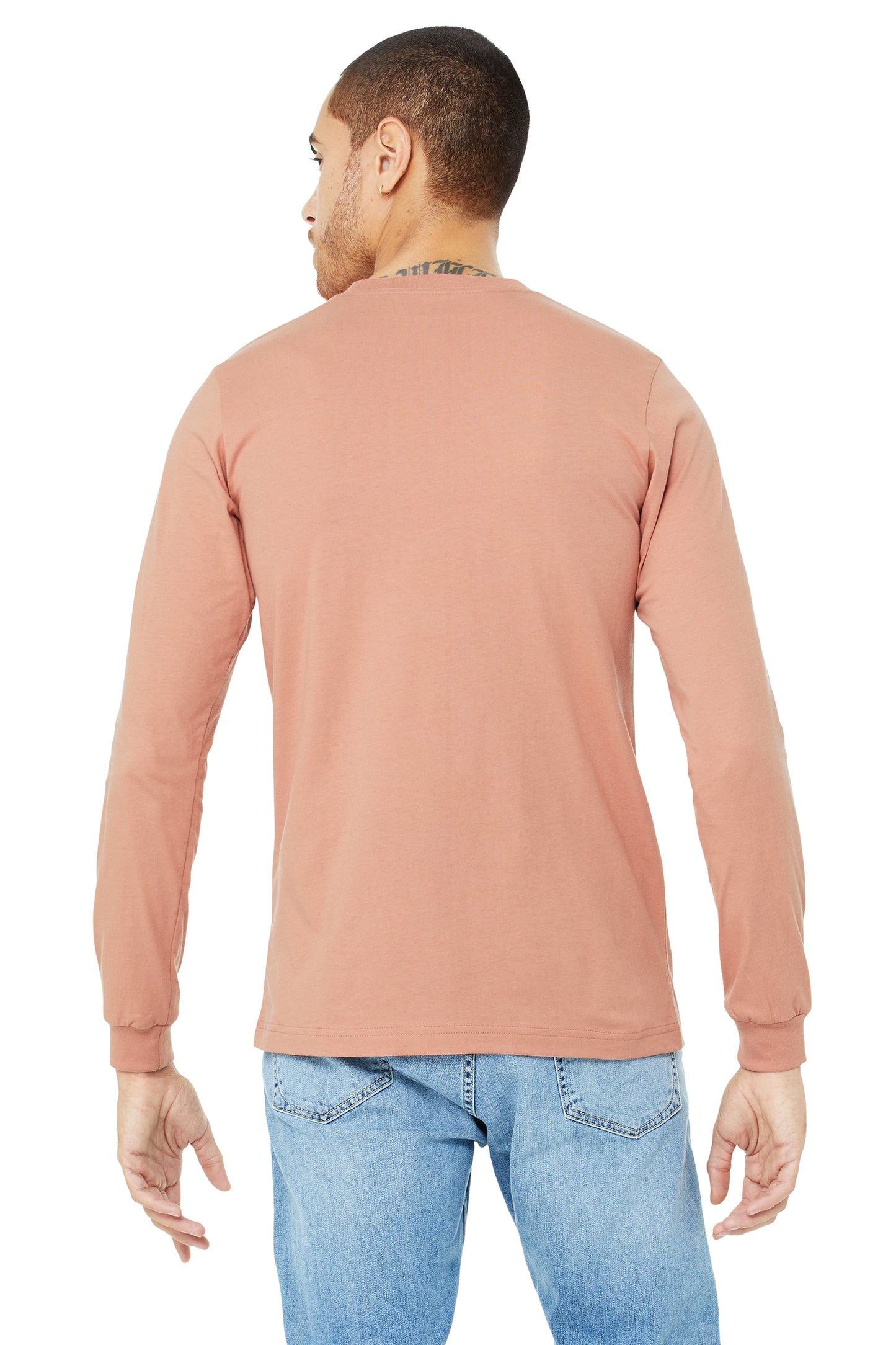 Unisex Jersey Long-Sleeve T-Shirt - Terracotta