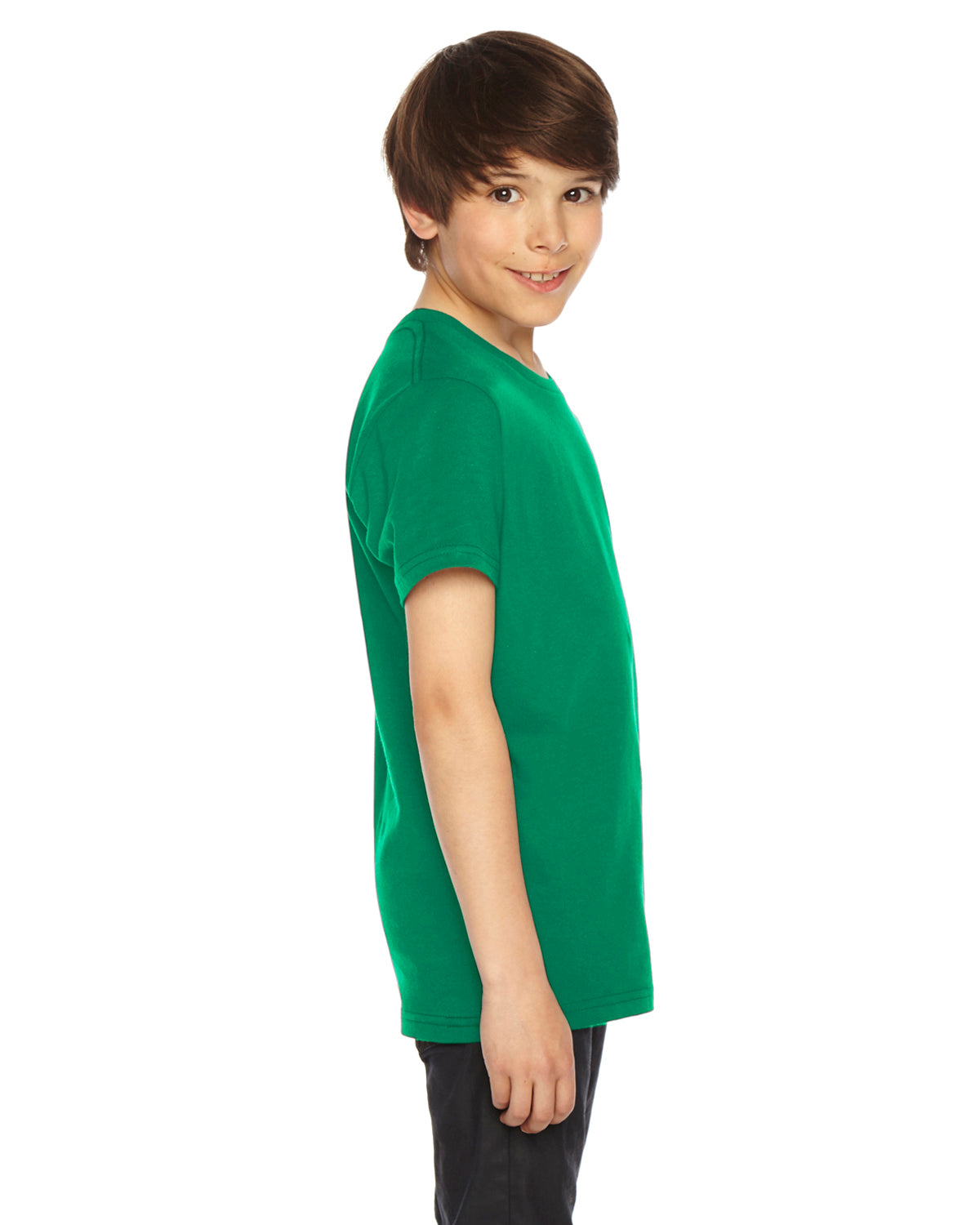 Youth Fine Jersey Short-Sleeve T-Shirt - Kelly Green