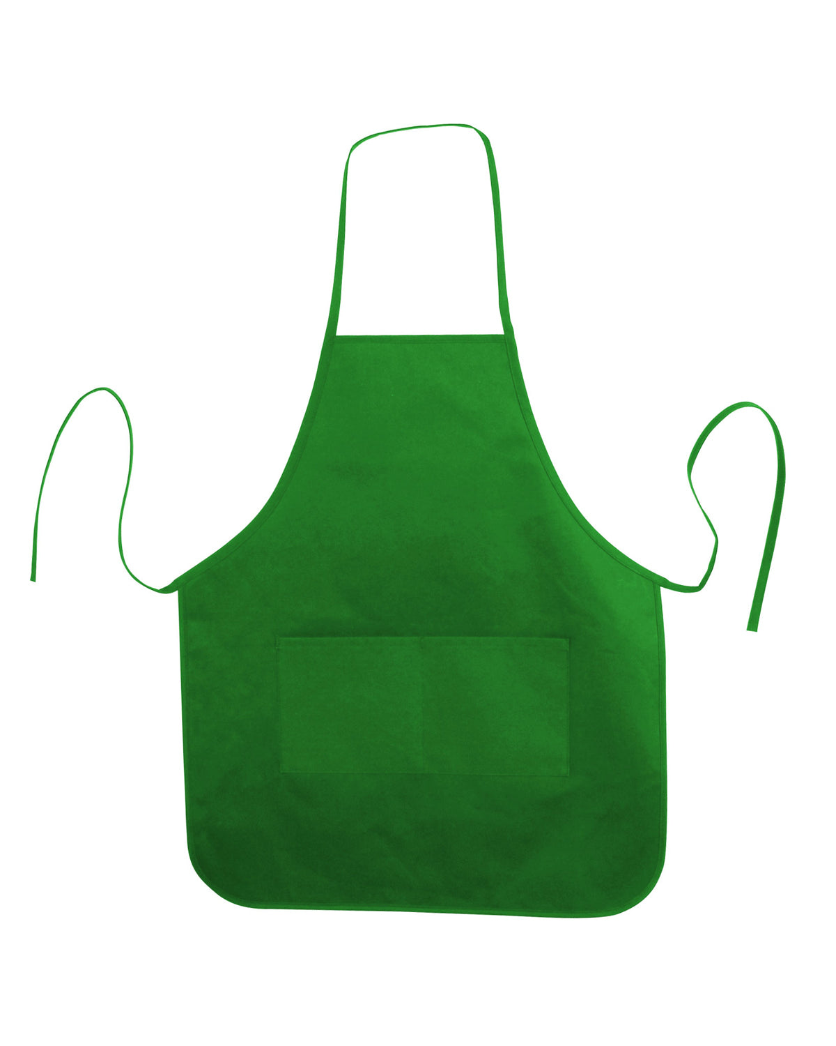 Long Round Bottom Apron - Kelly