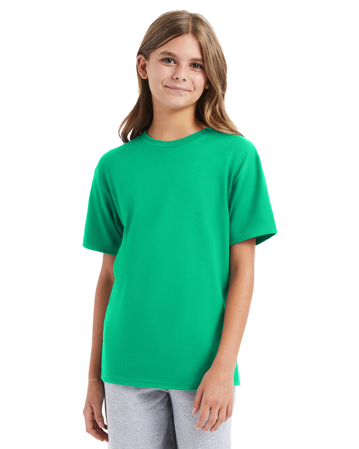 Youth Perfect-T Short Sleeve Tee - Kelly Green