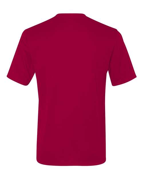 Hanes 4820 Deep Red — back