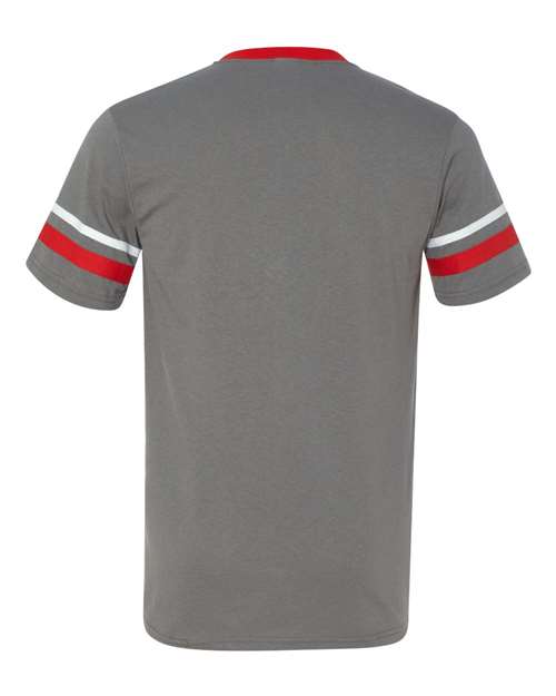 Augusta Sportswear 360 Graphite/ Red/ White — back