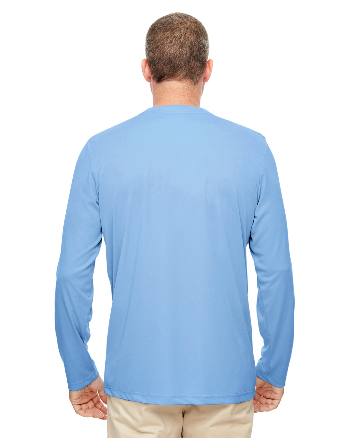 Men's Cool & Dry Performance Long-Sleeve Top - Columbia Blue