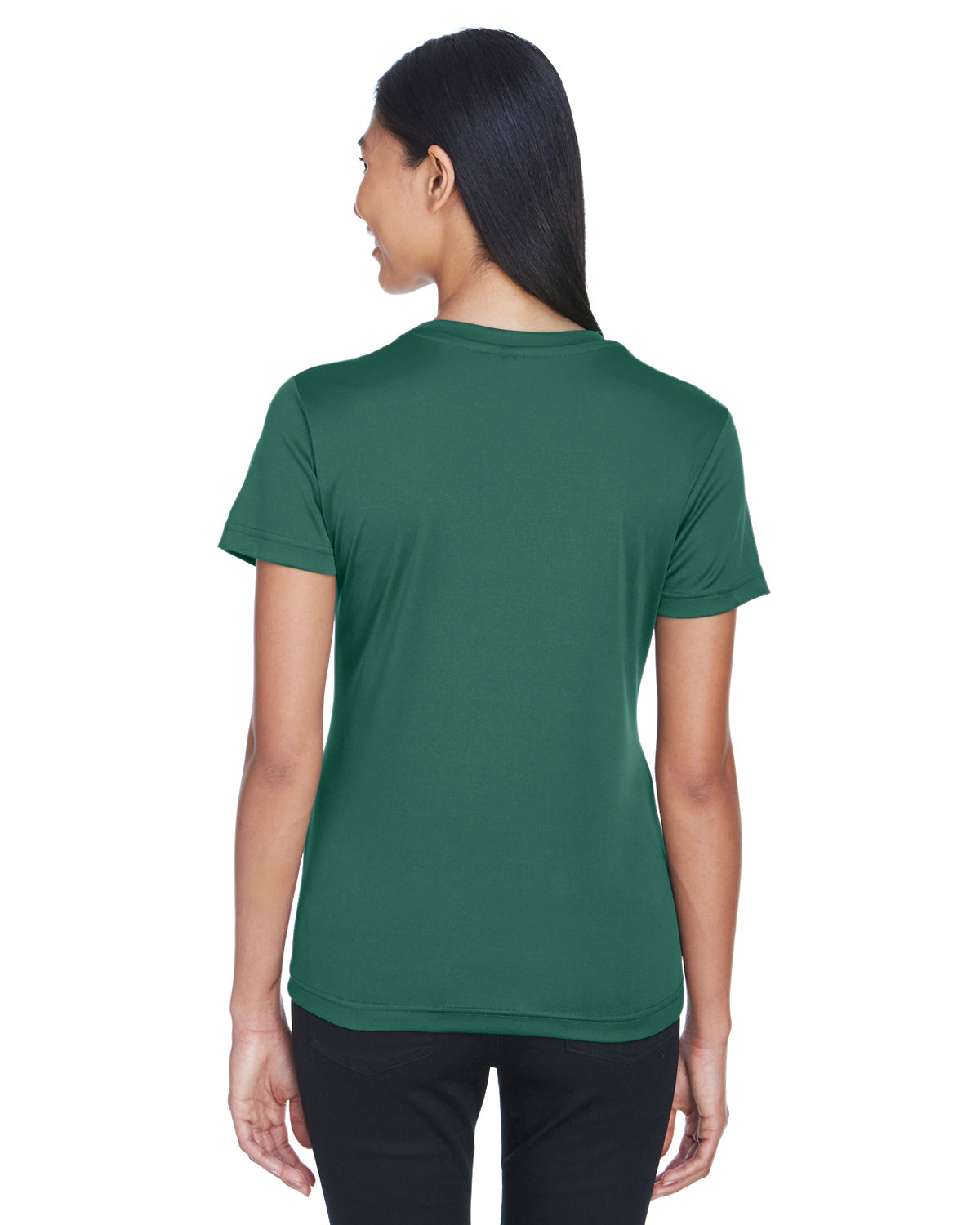 Women's Cool & Dry Basic Performance T-Shirt - Forest Green