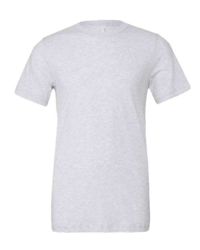 BELLA + CANVAS 3413 White Fleck Triblend — front