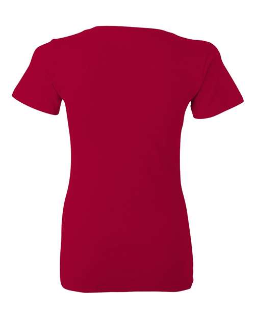 BELLA + CANVAS 6035 Red — back