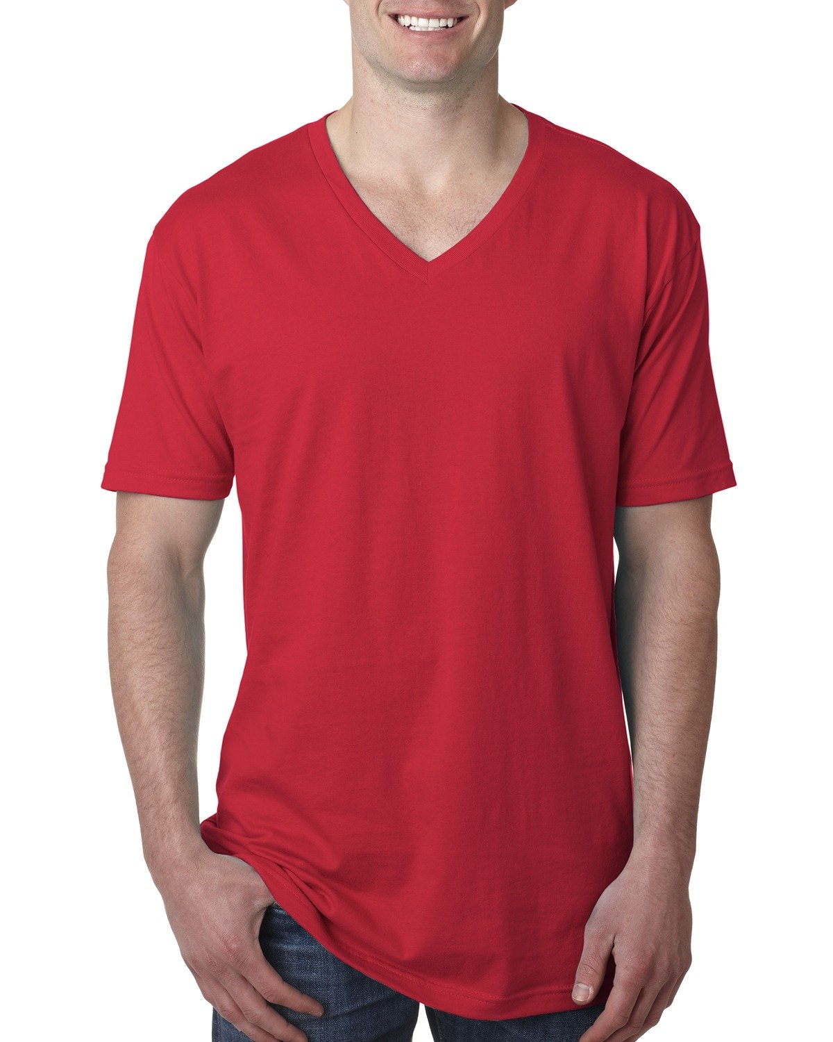 Men's Cotton V - Red